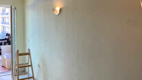 in 3 Tagen haben wir die Wohnung gestrichen und den Heizkessel repariert